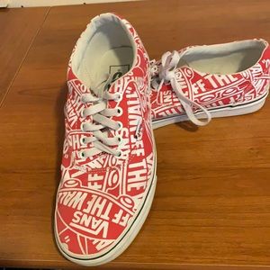 Men’s Off the Wall Vans Size 8
